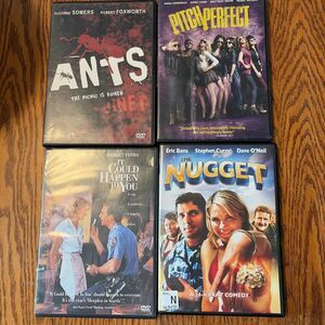Bulk of 4 DVD's Movies